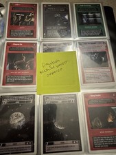 Star Wars CCG Dagobah Revised White Border - WB Complete Set - Very Rare HTF