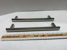 Char-Broil Classic Grill Model 463252114 12" Door Handles (2) from 6 Burner USED