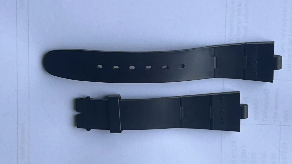 Bvlgari Rubber Wristwatch Bands for sale | eBay
