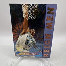 Isaiah Rider 1995/96 Stadium Club Reign Men #RM5 Members Only