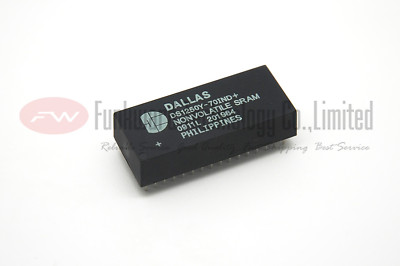 Dallas DS1250Y-70IND DIP-28 RTC With NVRAM 70 Sec Backup Low - Foto 7