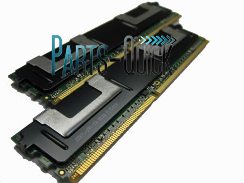 4GB 2x 2gb DDR2 PC2-5300 667MHz Dell PowerEdge SC1430 FB-DIMM Server Memory RAM - Picture 1 of 1