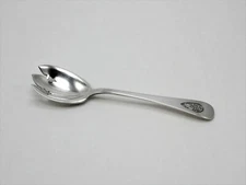 Dominick & Haff Old English Antique Sterling Silver Ice Cream Fork - w/Monogram