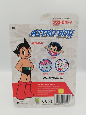 Astro Boy & Friends: 3x Vinyl Figures 14cm - AstroBoy, Uran
