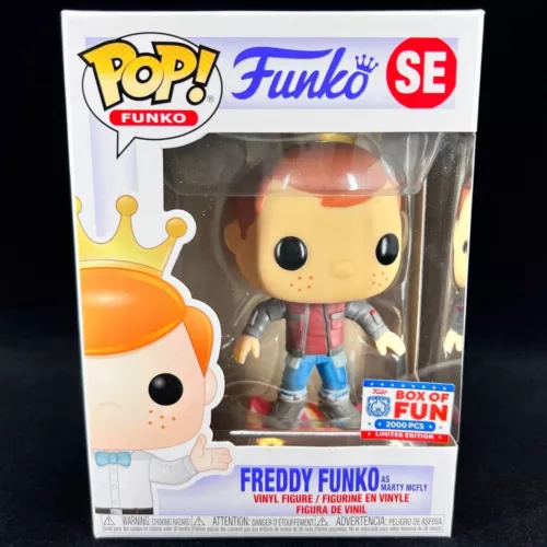 2000 PCS Freddy Funko As Marty McFly Funko Pop! Funko Box of Fun