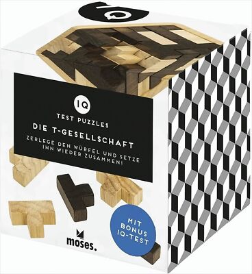 GW7508 Prof Puzzle IQ Test Die T-Gesellschaft