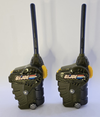 GI Joe vs COBRA  Walkie Talkie USED Hasbro Tiger Electronics 2002