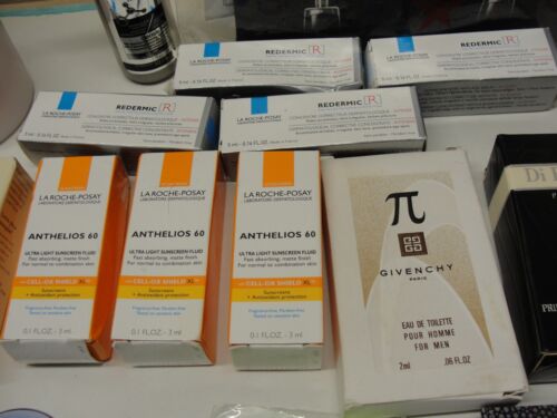LOT 130 ASSORTED PERFUMES MAKE-UP SAMPLES GUGGI PRADA SMASH BOX VICHY VERSACE - Picture 13 of 23