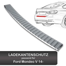 Ladekantenschutz für Ford Mondeo V (14- ) Edelstahl Stoßstangen Abkantung