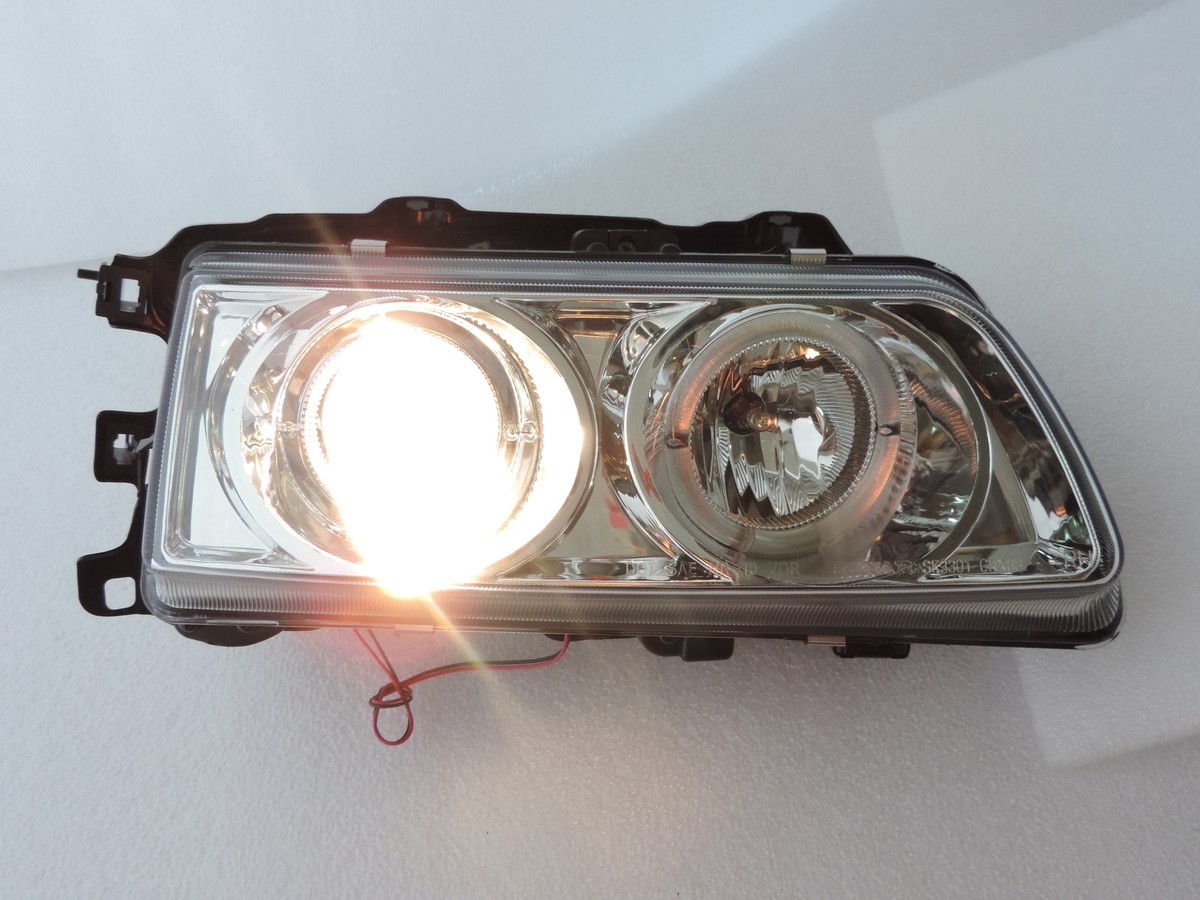 【チロル】 1988-1989 HONDA CRX SiR CR-X PROJECTOR LED HEADLIGHTS LEFT+