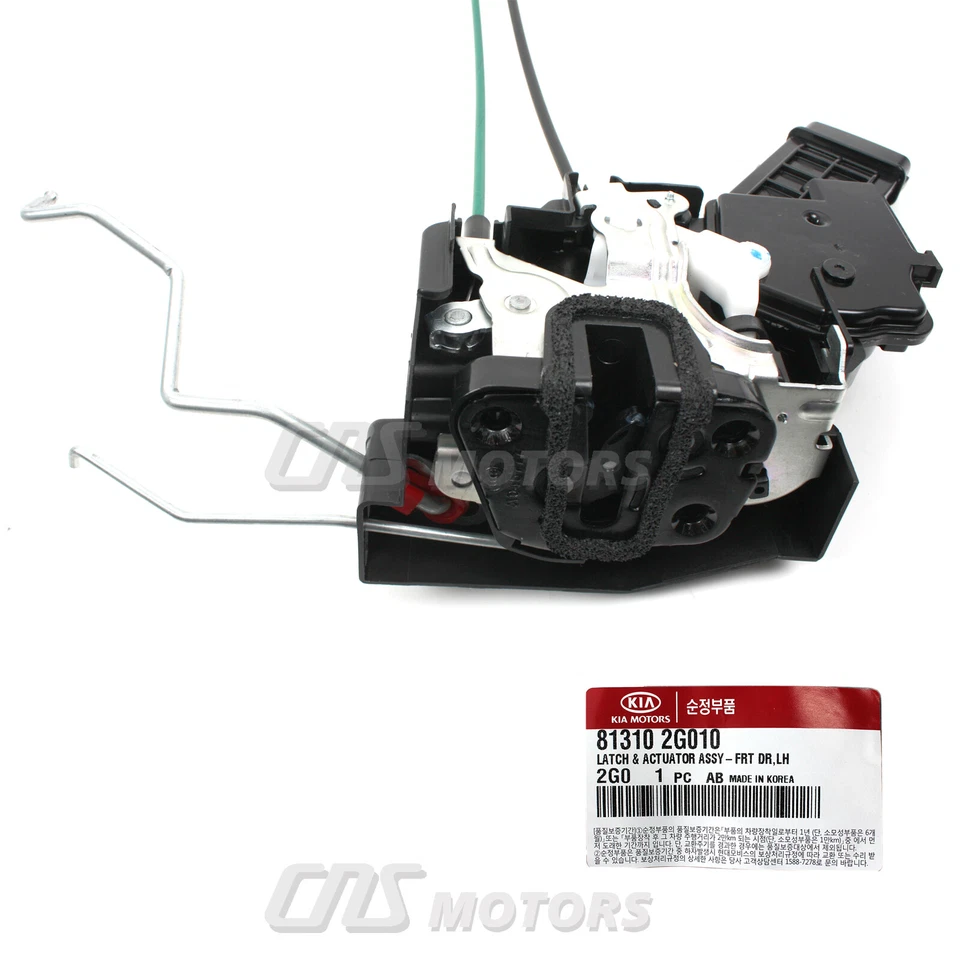 Door Lock Actuator FRONT LEFT ⭐GENUINE⭐ Fits 2006-2010 Kia Optima OEM 813102G010 - Image 4 of 4