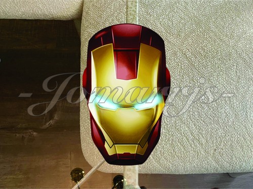 Iron Man Logo Sticker Decal Vinyl Comic Movie Marvel Avengers Starks Sz: 5"-18" - Picture 2 of 5