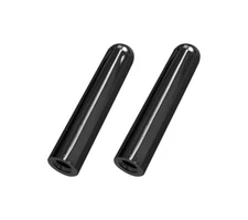 Fit For 1979-2014 Ford Mustang Black Door Lock Knobs Pins Studs - LH RH Pair）