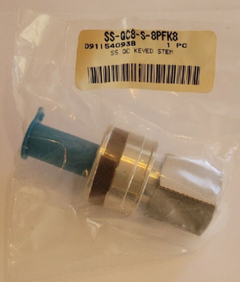NEW GENUINE Swagelok SS-QC8-S-8PFK8 Quick Connect  Keyed Stem FREE SHIPING