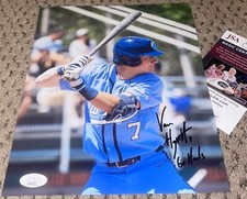 VANCE HONEYCUTT SIGNED 8X10 PHOTO AUTOGRAPH JSA UNC BASEBALL TAR HEELS AUTO