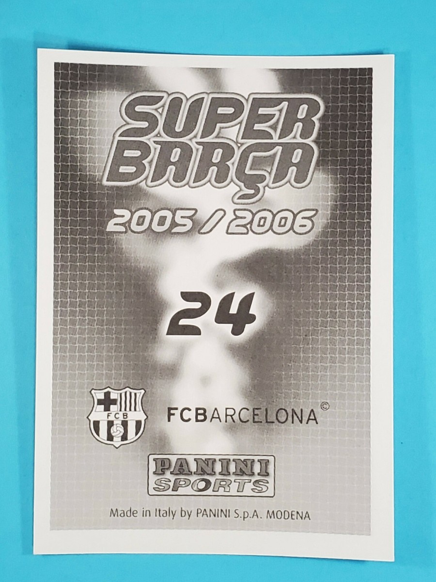 2005-06 Panini Super Barca Puyol #24 Barcelona ⚽ | eBay