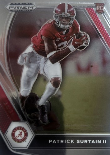 2021 Panini Prizm Draft Picks Patrick Surtain II Rookie Card 143 NMMT 