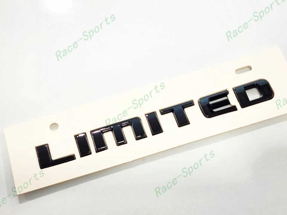 7P 2021+ Jeep Grand Cherokee L Frontal Trasero Limited 4X4 L Emblemas Puerta Negro Brillante Foto 3 de 4