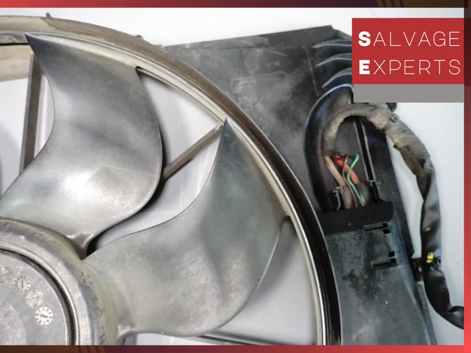 2012-2014 MERCEDES W204 C250 C300 C350 发动机散热器 冷却风扇 电机 原始设备制造商 — 第 4/4 张图片