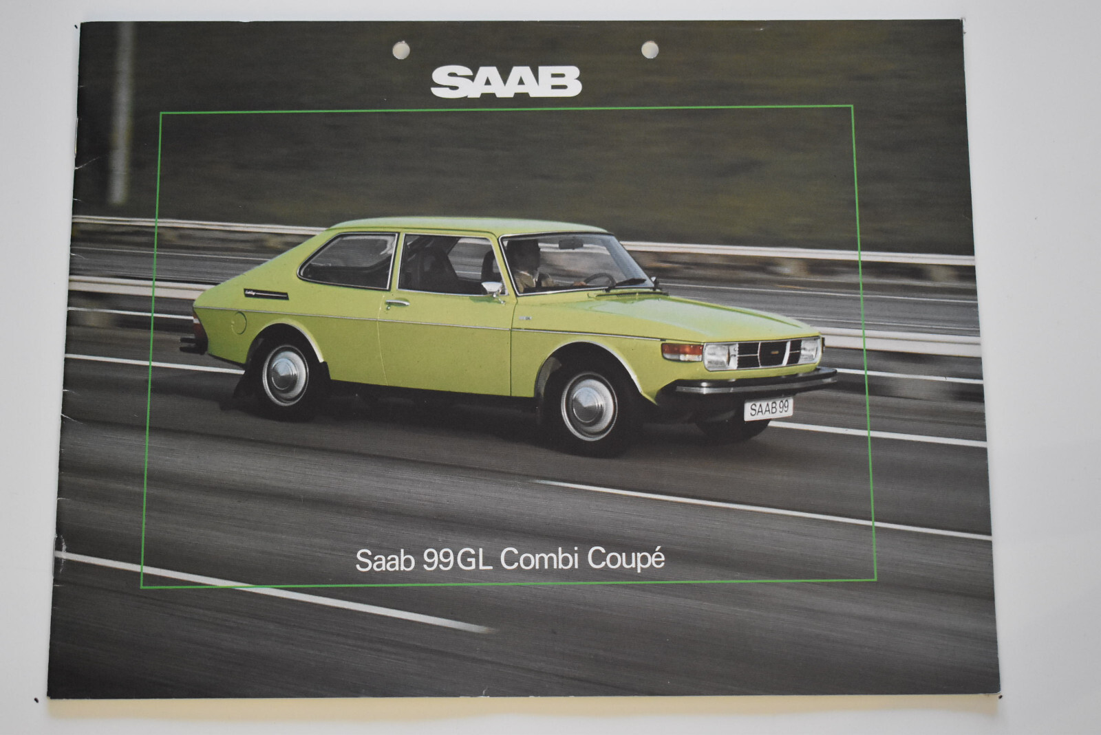 Saab 99 GL Combi Coupe Prospekt 1975 / Buch / Katalog / Brochüre eBay.de