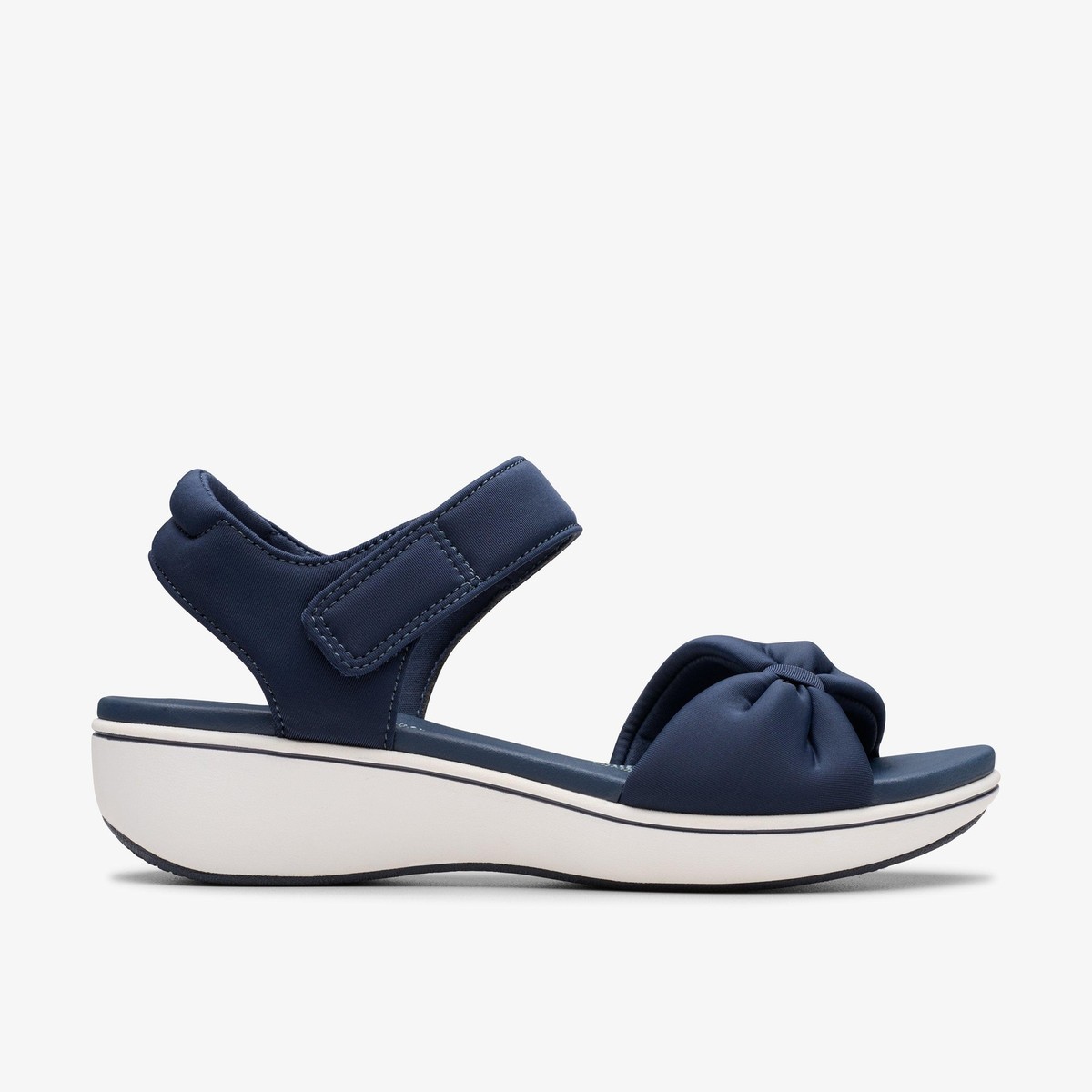 らら Clarks Women's Breeze Rae Sara Navy Textile 26181865 | eBay