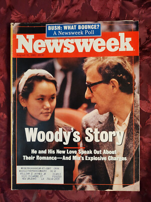 NEWSWEEK August 31 1992 Soon-Yi Previn Woody Allen Kremlin Plot George Bush