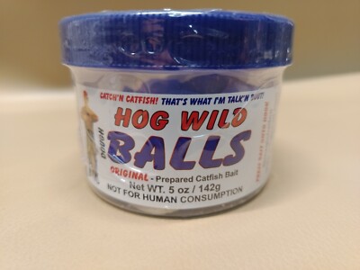 Magic Bait Hog Wild Dough Balls 5oz Catfish Bait