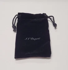 S.T. Dupont Black Felt Lighter Pouch | Ligne 1 / Ligne 2 / Standard / Le Grand |