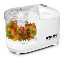 Better Chef 1.5-Cup Mini Food Processor | Stainless-Steel Blade | Pulse Switc...