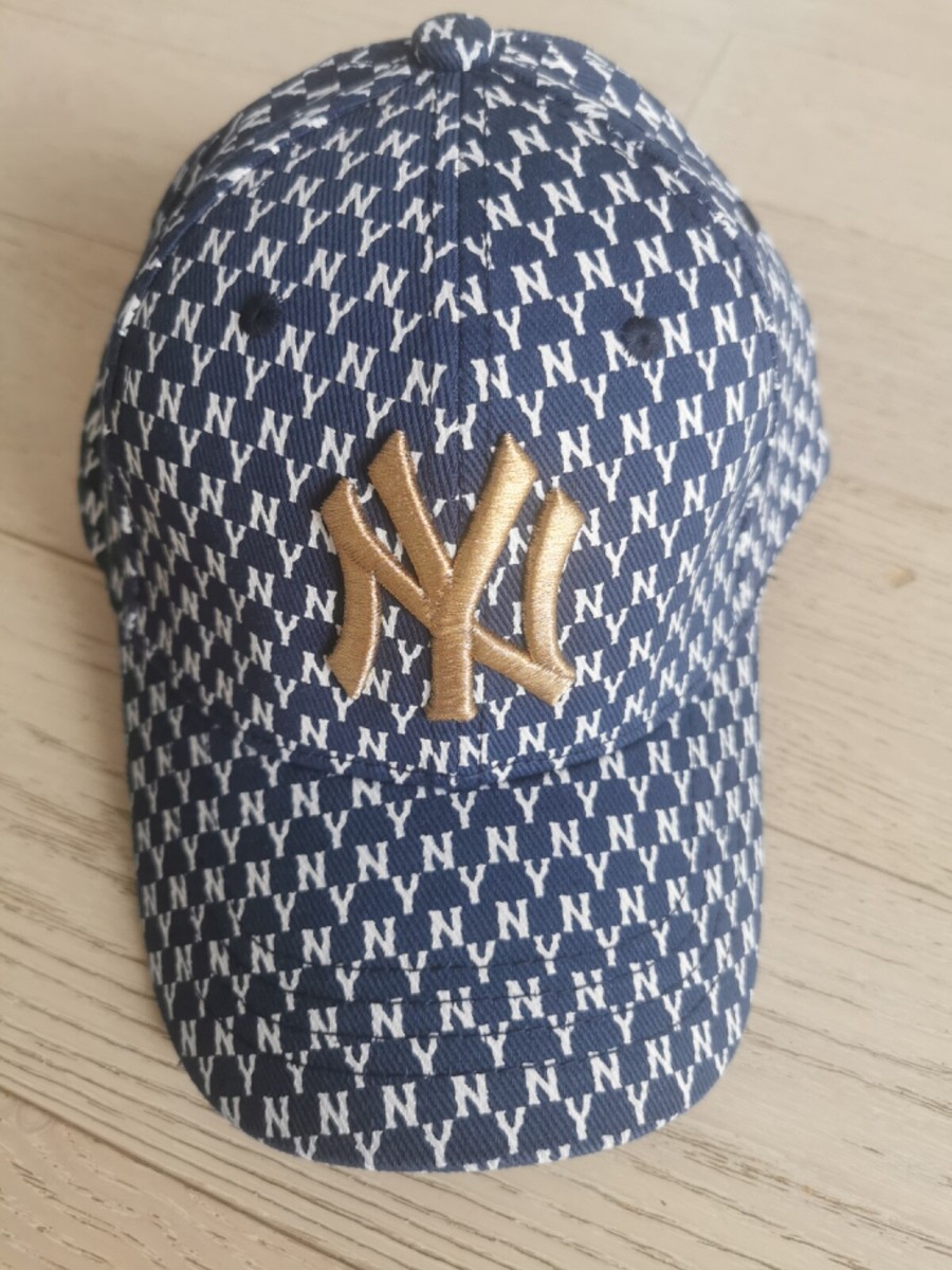 【MLB】 Vintage Patch Unstructured Ball Cap / 追跡付 New Era] MLB NY Nylon Metal Unstructured Ball Cap Hat Black