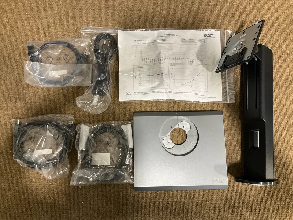 Acer B277Ubmiipprzx 27" LED LCD Display (WQHD) UM.HB7AA.003 ✅❤️️✅❤️️ NEW - Image 3 of 4