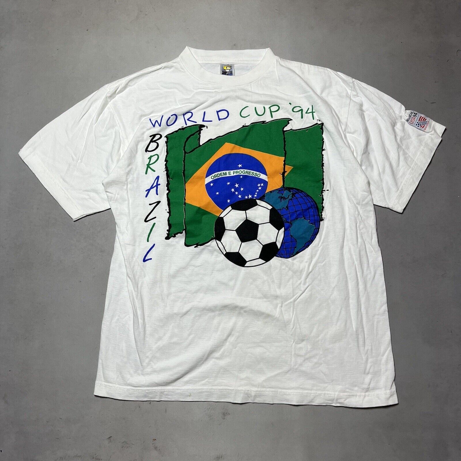 Brazil 1994 Home World Cup Brasil Retro Jersey