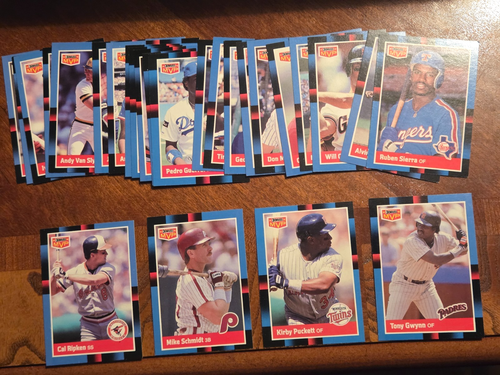 Complete 1988 Donruss Baseball Set 660 cards and 26 card MVP set - Picture 2 of 3
