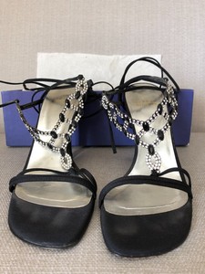 stuart weitzman rhinestone sandals