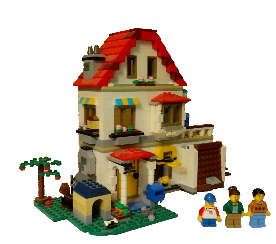 Lego 31069 Villa Familiar Modular Creador 3 en 1 100% Completa Usada con caja. Foto 2 de 4