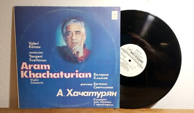Aram Khatchaturian, Klimov   Concerto For Violin And Orchestra, STEREO, NM