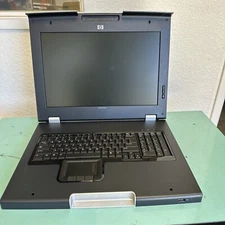 HP TFT7600RKM AG052A 17" Only  LCD Monitor Console_NO AC, Rails, Rackmount