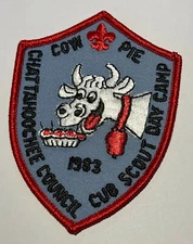 Camp Cow-Pie Georgia 1983  Boy Scout Patch RC8