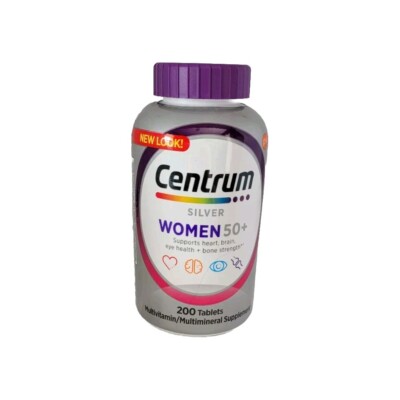 Centrum Silver Women's Multivitamin for Women 50 Plus Exp 5/25