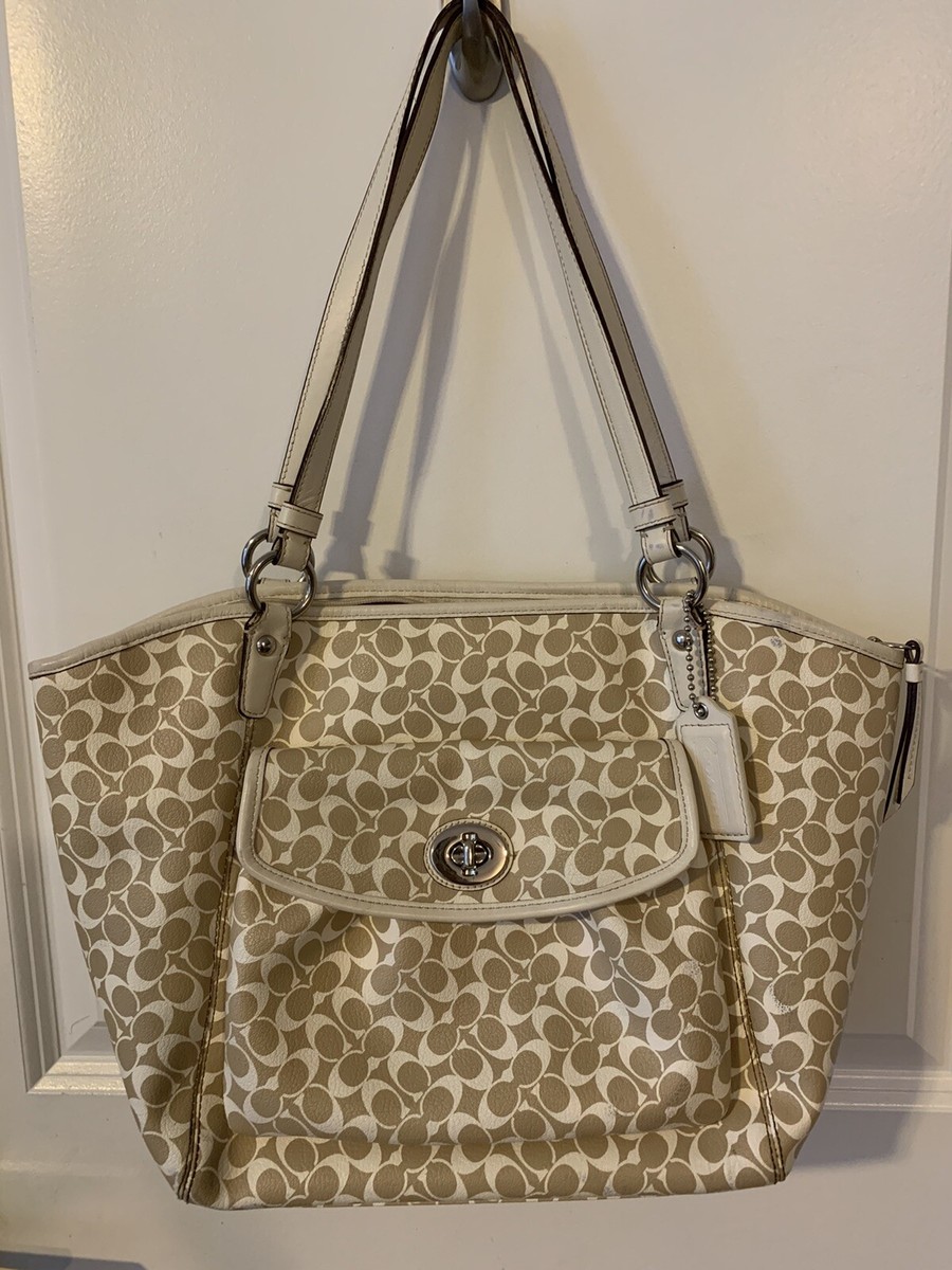 Coach Signature Chelsea Lea Medium Shoulder Tote Bag C1093-F15135