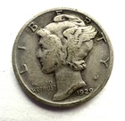 New Listing1929 S Mercury Dime, Good, 90% Silver, Extremely Low Mintage! 🔥