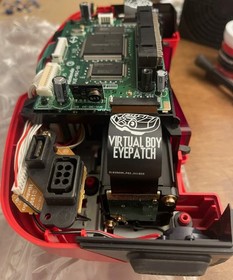 Virtual Boy fully upgraded & working, Mario Tennis & Jack Bros. w/ 1 Yr Warranty