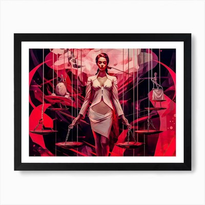 Conviction 31 Kunstdruck gerahmt Wandbild Poster Leinwanddruck Bild