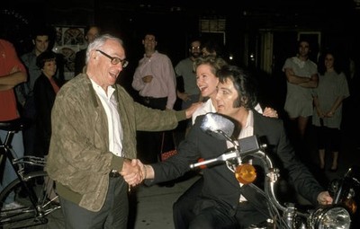 Malcolm Forbes, Blaine Trump, and Edward Whitaker during Elv - 1989 Old Photo 2