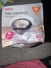 Hario V60 Plastic Coffee Dripper, Size 01 Clear — photo 3