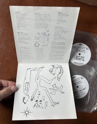 BEASTIE BOYS Aglio E Olio 2x7” Clear Lathe Cut 7” Rare Song Not On