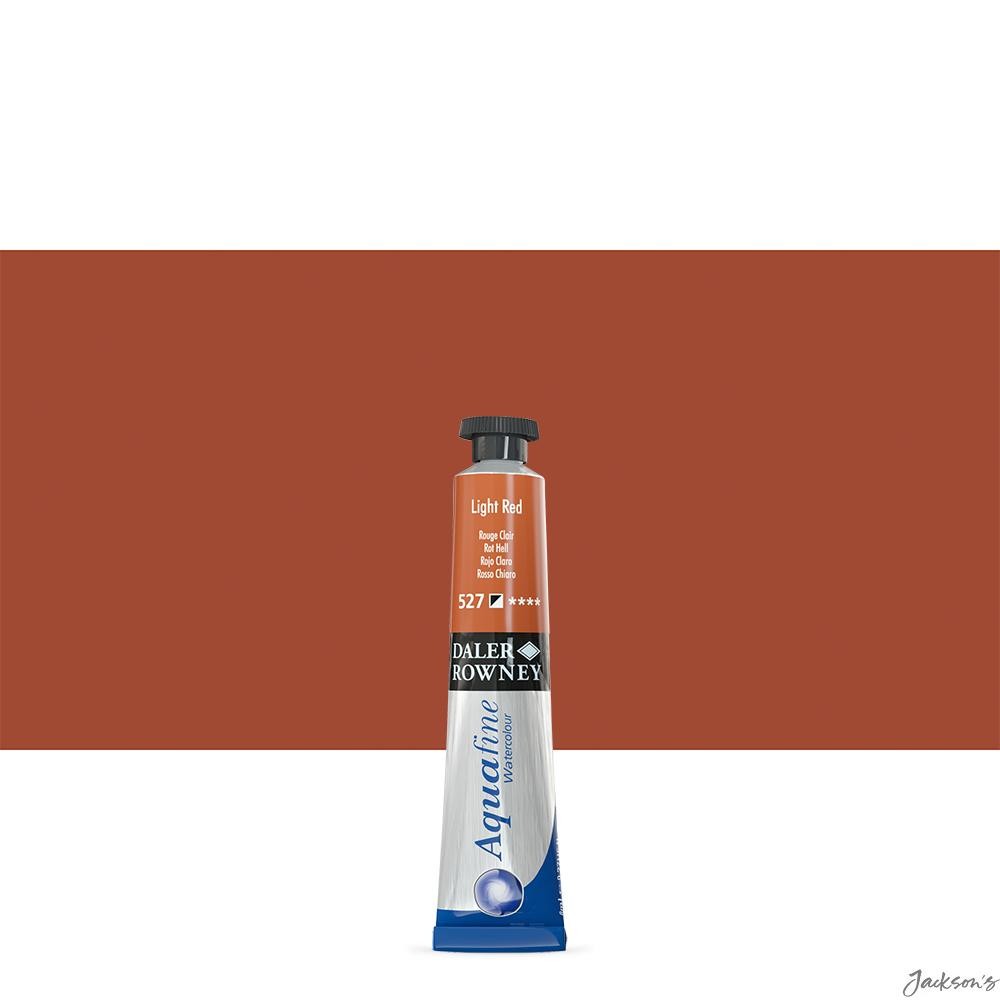 Daler-Rowney Aquafine Watercolour Paint Tube 8ml Light Red For Artists