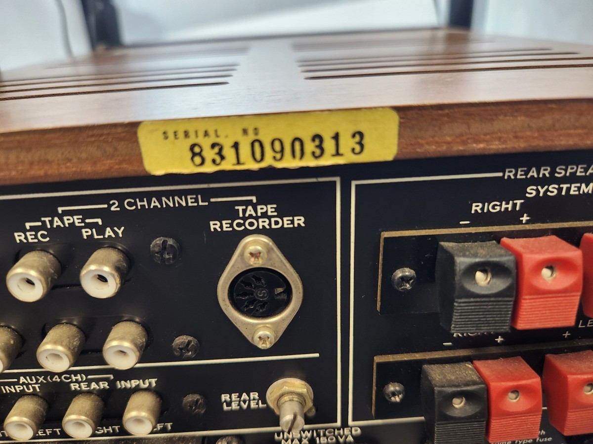 Sansui QS-100 Vintage Quadrophonic 4 Channel Decoder Home