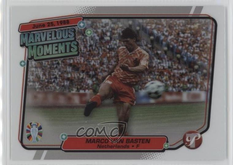 2023 Pristine Road to UEFA Euro 2024 Marvelous Moments Marco Van Basten n0c