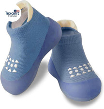 Baby Sock Shoes Toddler Walking Shoes Infant Non-Slip Slippers Soft Rubber Sole